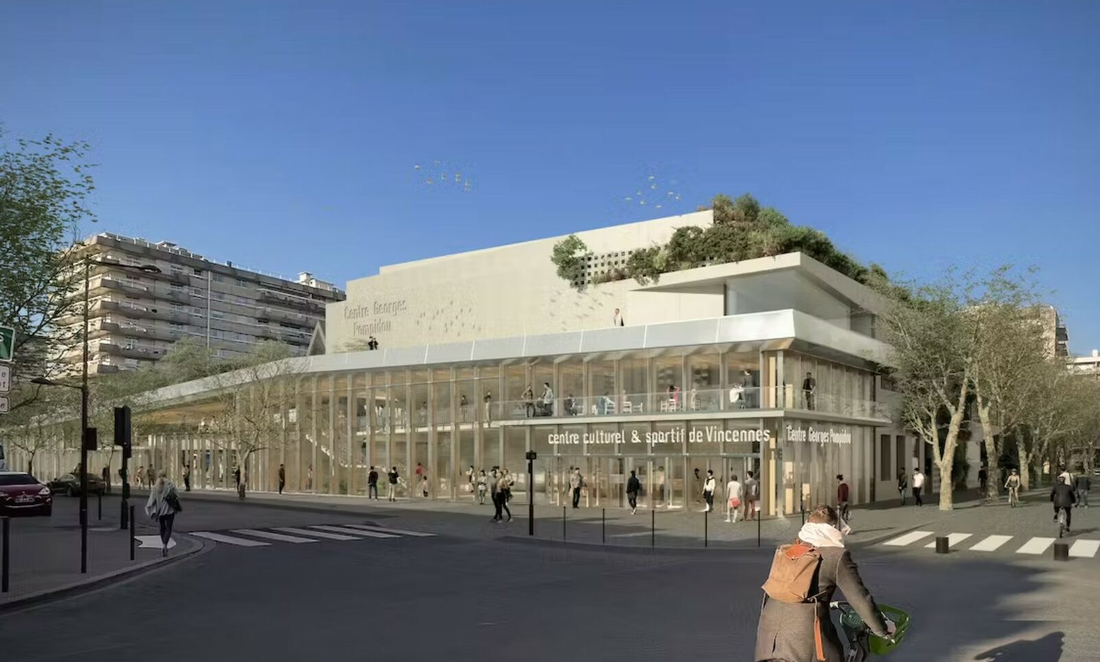 Vincennes – Centre culturel et sportif : Georges Pompidou